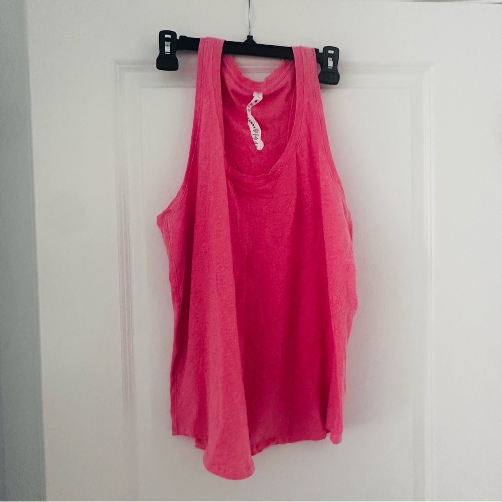 lululemon athletica Pink Scoop-Neck Tank Top